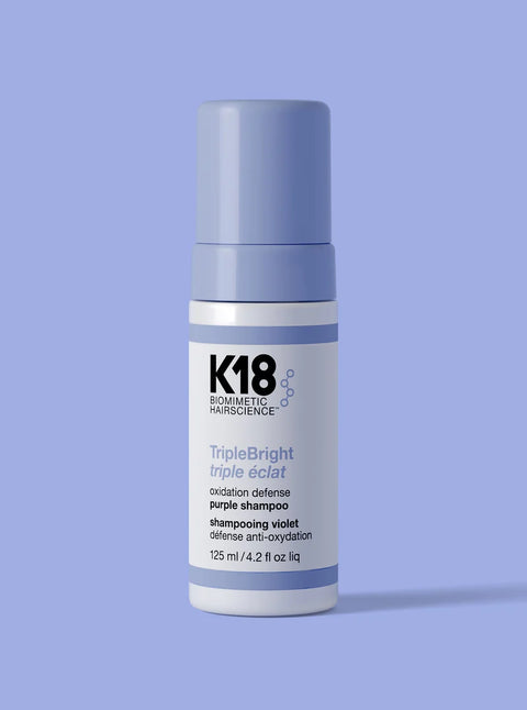 K18 TripleBright oxidation defense purple shampoo 125ml