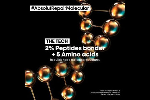 L'Oreal Professionnel Absolut Repair Molecular Pre-Treatment bottle, 190ml, hair repair treatment with professional packaging.