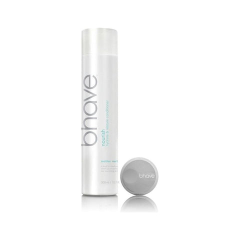 Bhave Bombshell Blonde Conditioner 100ml bottle with pump dispenser, designed for blonde hair care.