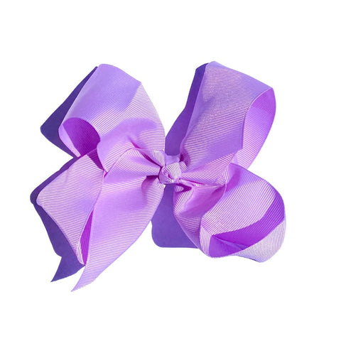 Set of 6-inch hair bows with clips in 24 colors, perfect for hair accessories by Perfect Pony Hair.