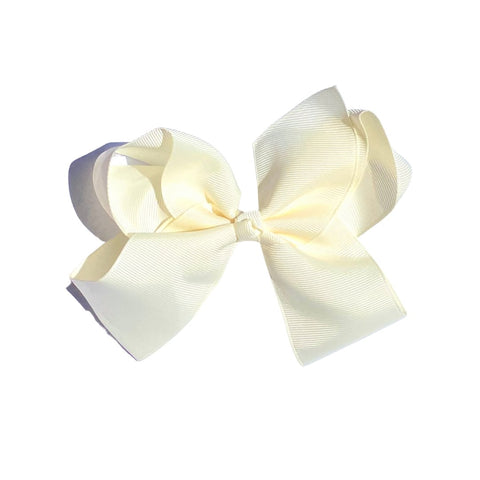 Six-inch Perfect Pony Hair bows with clips in 24 vibrant colors, perfect for children's hair accessories.