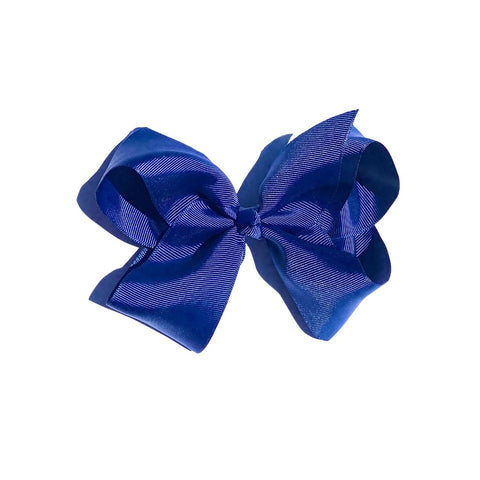Six-inch hair bows with clips from Perfect Pony Hair in 24 vibrant colors, perfect for children's hair accessories.