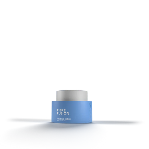 Bhave Fibre Fusion molding creme in a 80ml jar for styling, with a smooth texture and professional hair care branding.