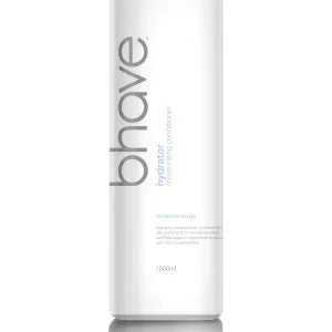 Bhave Bombshell Blonde Conditioner 100ml bottle, hydrating conditioner for blonde hair, with a sleek design and product label visible.