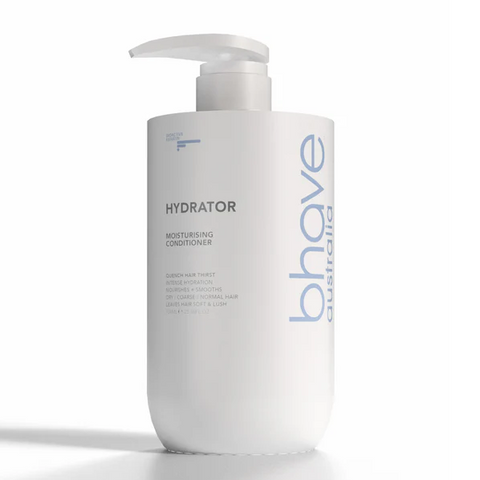 Bhave Hydrator Conditioner 750ml bottle with pump for deep hydration and smooth hair care.