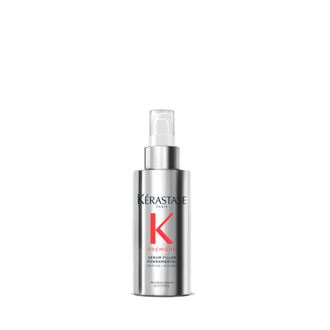Kérastase Première Filler Anti-Frizz Repairing Hair Serum 90ml, smooths and nourishes frizzy hair with lightweight hair oil.