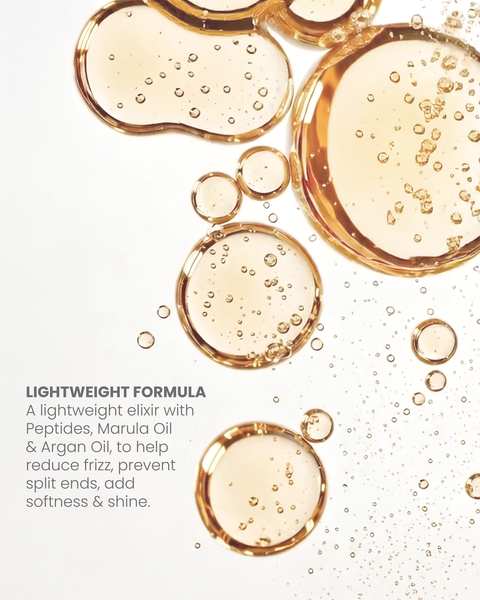 Eleven Australia Miracle Hair Treatment Oil Elixir bottle with 100ml size, smooth hair and nourishing formula visible in the image.
