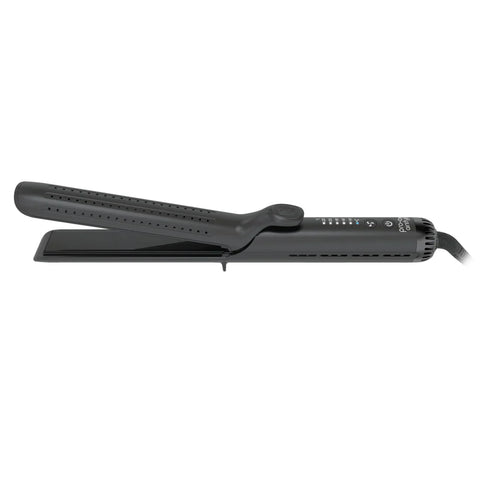 Pro-One Ceramic Airstyler 4-in-1 with multiple styling attachments, ergonomic handle, and ceramic technology for smooth, shiny hair.