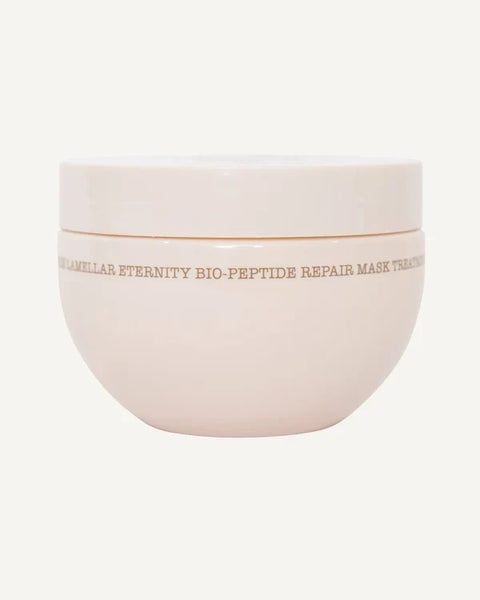 Pure Lamellar Eternity Mask Treatment in 250ml jar, creamy hair mask with nourishing ingredients for deep hydration and repair.