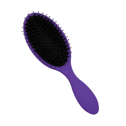 Tender Strands Everyday Brush in purple, a versatile hairbrush with ergonomic design for daily styling and detangling.
