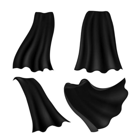 Bhave Cape draped over shoulders, showing the brand’s signature design and soft fabric texture