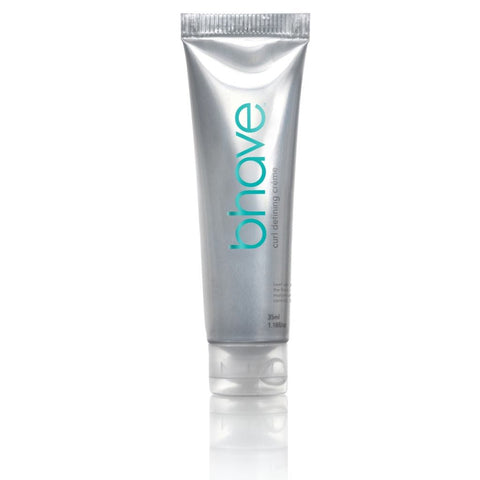 Bhave Curl Defining Creme 35ml jar with product label, showcasing the curl-enhancing styling cream for curly hair.