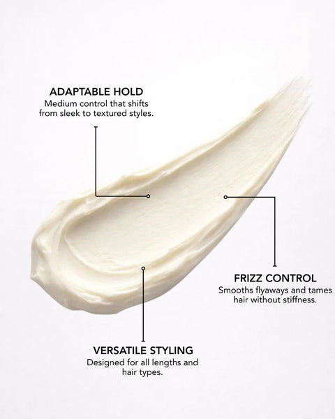 Bhave Fibre Fusion molding crème in 80ml jar, styling product with creamy texture for flexible hold and shaping hair.
