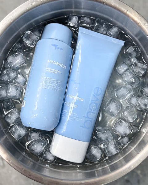 Bhave Hydrator Shampoo 300ml bottle with clear label, designed for moisturizing and nourishing hair.