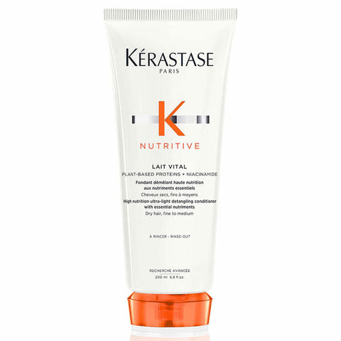 Kérastase Bain Satin bundle featuring a bottle of Kérastase Bain Satin shampoo with sleek packaging and product label visible.