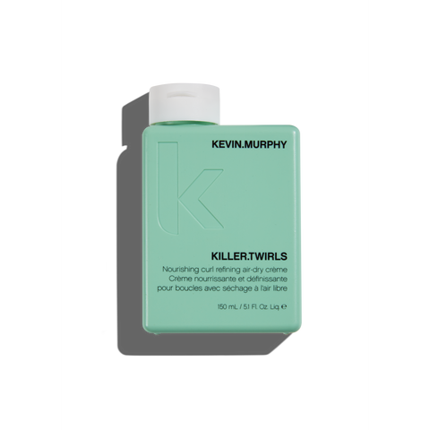 Kevin Murphy Killer.Twirls styling lotion bottle with 150ml size, designed for enhancing and defining curly hair.