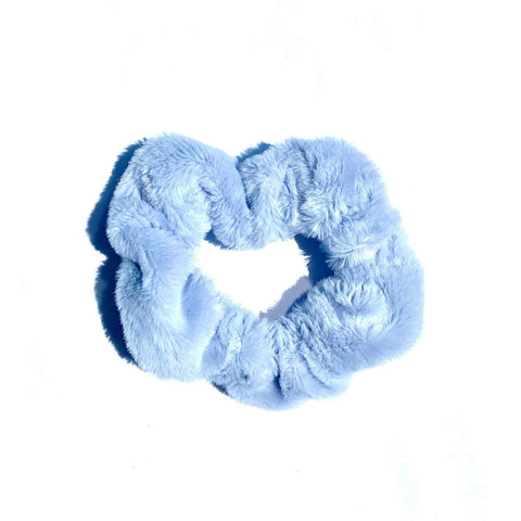 Super soft fluffy scrunchies from Perfect Pony Hair, cozy and plush hair accessories for gentle hold and stylish comfort.