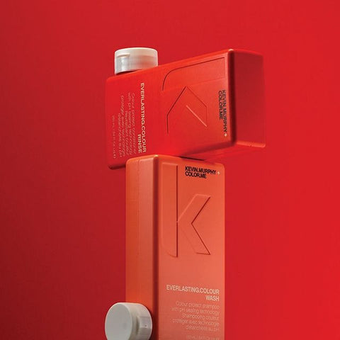 Kevin Murphy Everlasting.Colour Rinse conditioner bottle, 250ml with sleek black and white design, for vibrant color preservation.