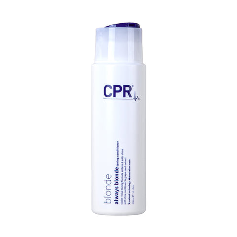 CPR Blonde Always Blonde Toning Conditioner 300ml bottle with pump for blonde hair toning and conditioning.