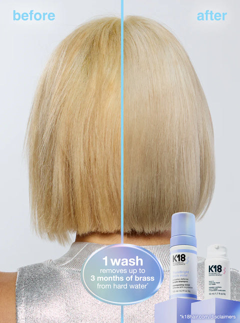 K18 TripleBright oxidation defense purple shampoo 125ml