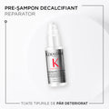 Kérastase Première Decalcifying Ultra-Repairing Pre-Shampoo Treatment in 45ml bottle, designed for scalp and hair detoxification.