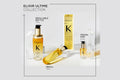 Kérastase Elixir Ultime Hair Oil 30ml bottle with pump dispenser, sleek black packaging, and gold accents on the label.