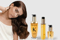 Kérastase Elixir Ultime Hair Oil 30ml bottle with sleek packaging, designed to nourish and add shine to hair.