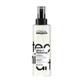 L'Oreal Professionnel All-In-1 Performer styling lotion bottle, 190ml, with black and silver packaging and product label.