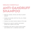 Goldwell Kerasilk KERASILK ESSENTIALS ANTI-DANDRUFF SHAMPOO 250ml Scalp Shampoo