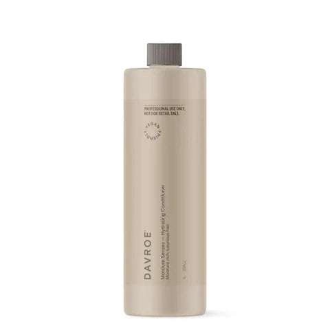 Davroe Moisture Senses Hydrating Conditioner 1000ml bottle with a sleek label, designed to hydrate and nourish hair.