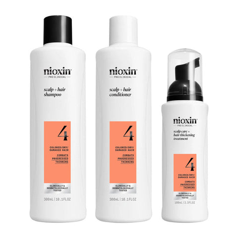 Nioxin Pro Clinical System 4 Full Size Starter Kit