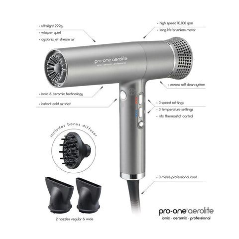Pro-One Aerolite Hairdryer