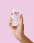 Eleven Australia Smooth Me Now Flyaway Hair Balm 30g styling product with pink packaging and a sleek design.