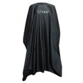 Bhave Cape protective salon cutting cape shown flat with black neck closure