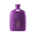 Oribe Serene Scalp Densifying Shampoo bottle with white and gold packaging, 250ml size, designed for scalp and hair volume.