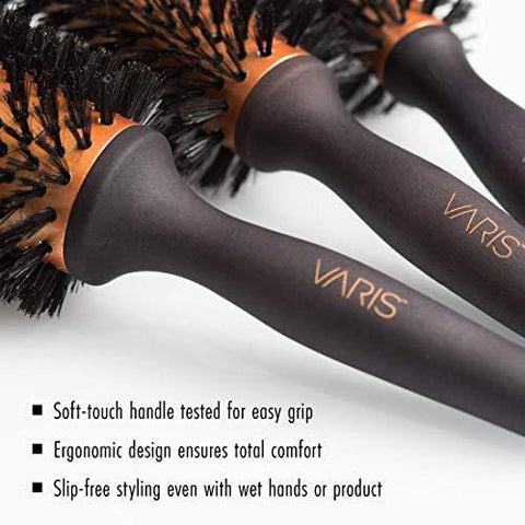 Varis Varis Boar Brush 43mm large Round Brush